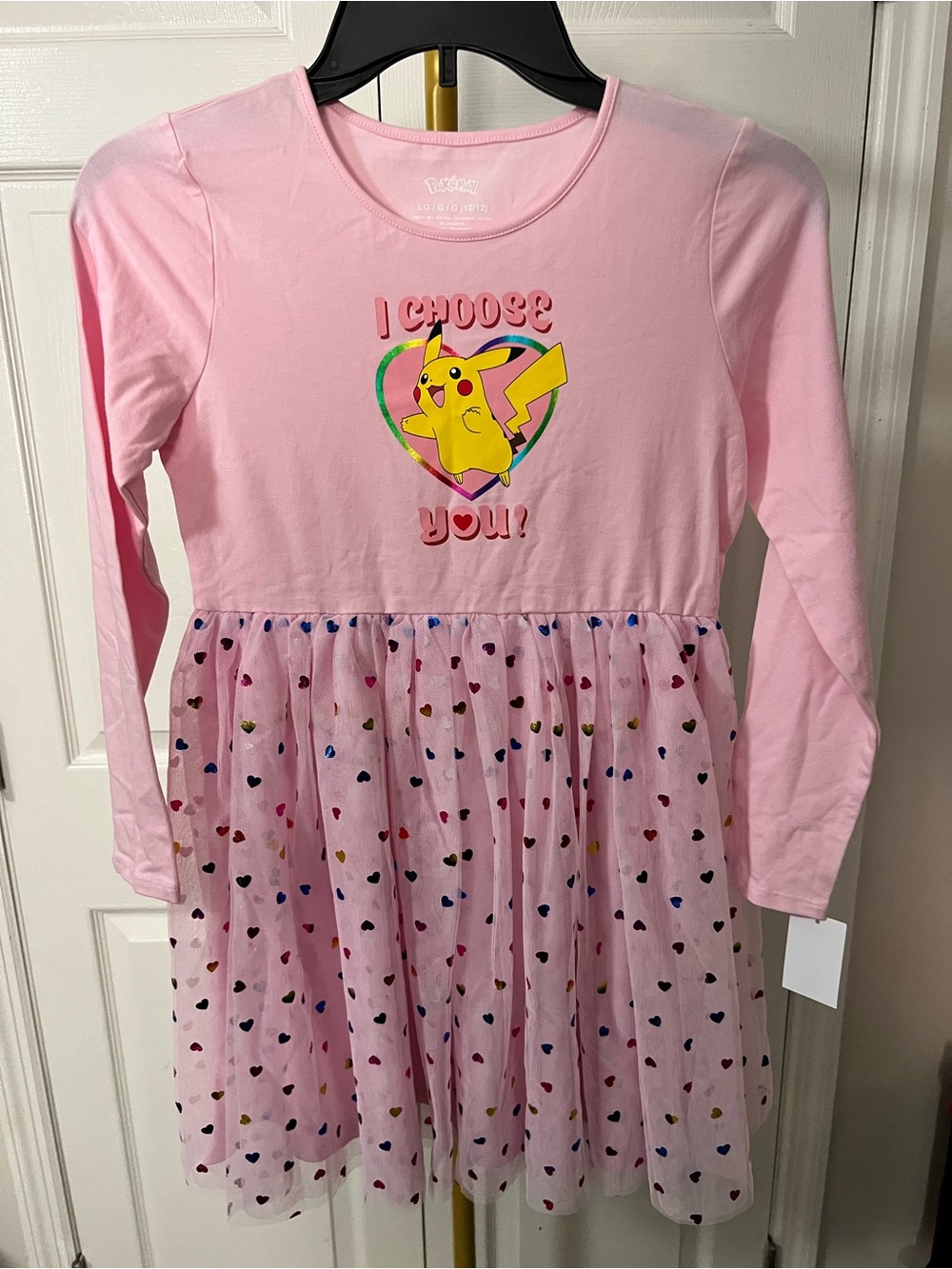 Pokemon Pink Pikachu Heart Tulle Dress